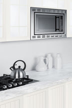 Accucold 24" Wide Built-in Microwave Oven for Enclosed Installation