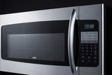 30" Wide Over-the-range Microwave with Hood in Stainless Steel