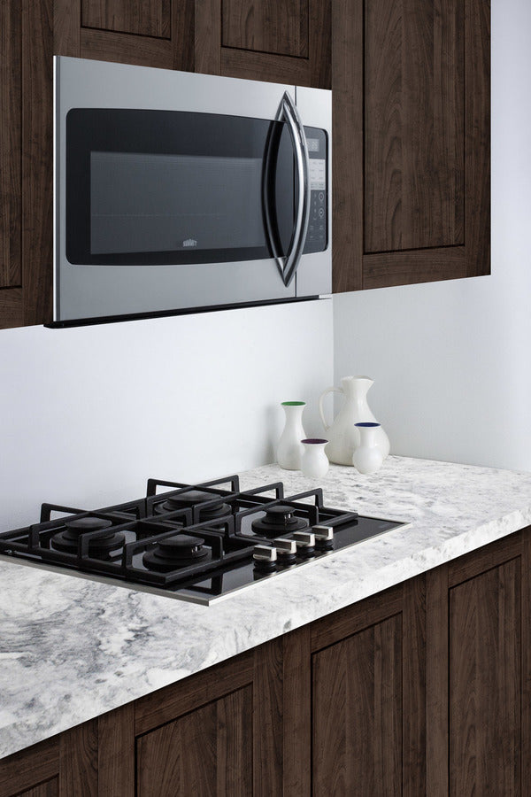 30" Wide Over-the-range Microwave with Hood in Stainless Steel Secondary image