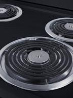 24" Wide Electric Coil Top Range in Stainless Steel