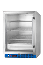 Accucold Undercounter single chamber passive heating blanket warmer with glass door – PTHC65GUCLHD - Angle