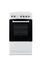 Accucold 20" Wide Smooth-top Electric Range in White