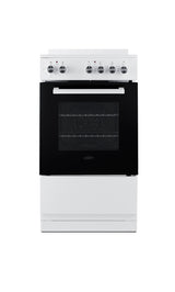 Accucold 20" Wide Smooth-top Electric Range in White
