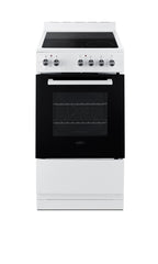 Accucold 20" Wide Smooth-top Electric Range in White