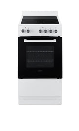 Accucold 20" Wide Smooth-top Electric Range in White