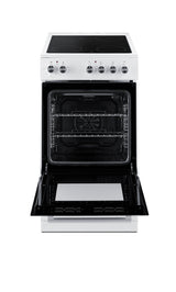 Accucold 20" Wide Smooth-top Electric Range in White