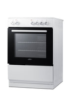 Accucold 24" Wide Smooth-top Electric Range in White