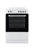 Accucold 24" Wide Smooth-top Electric Range in White