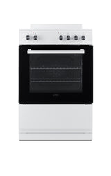 Accucold 24" Wide Smooth-top Electric Range in White