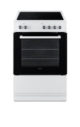 Accucold 24" Wide Smooth-top Electric Range in White