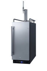 15" Wide Built-in Undercounter Nitro Coffee Dispenser (Model SBC15NCF)