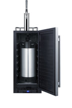 15" Wide Built-in Undercounter Nitro Coffee Dispenser (Model SBC15NCF)