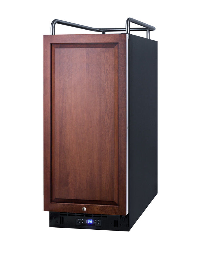 15" Wide Built-in Undercounter Kegerator, no Tap Kit Included (Model SBC15NKIFLHD)