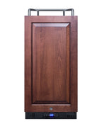 Accucold 15" Wide Built-in Undercounter Kegerator, no Tap Kit Included (Model SBC15NKIF)