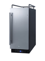 Accucold 15" Wide Built-in Undercounter Kegerator, no Tap Kit Included (Model SBC15NK)