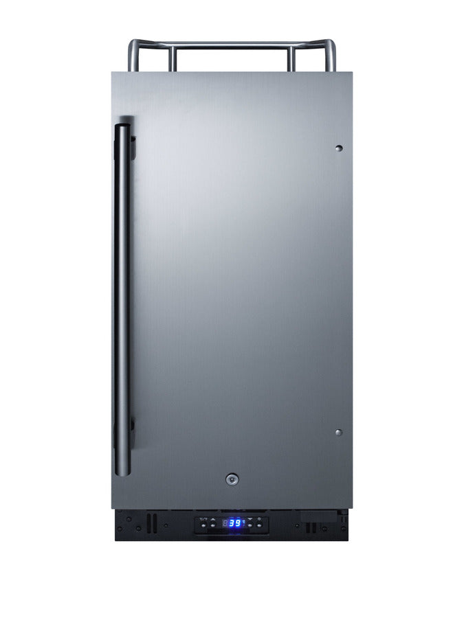 Accucold 15" Wide Built-in Undercounter Kegerator, no Tap Kit Included (Model SBC15NK)