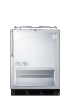 Accucold Built-in kegerator for use under ADA compliant counters in stainless steel; no tap kit included, ADA (Model SBC56GBINKCSSADALHD)