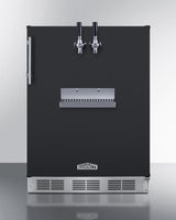 Built-in undercounter ADA height front tap kegerator for commercial or home use, ADA (Model SBC58BFRTPADA)
