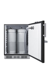 Built-in undercounter ADA height front tap kegerator for commercial or home use, ADA (Model SBC58BFRTPADA)
