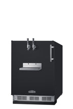 Built-in undercounter front tap kegerator for commercial or home use (Model SBC58BFRTPLHD)