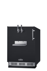 Built-in undercounter front tap kegerator for commercial or home use (Model SBC58BFRTPLHD)