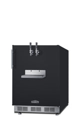 Accucold Built-in undercounter front tap coffee kegerator for commercial or home use (Model SBC58BFRTPCF)