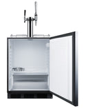 ADA compliant built-in commercial combination cold brew/nitro coffee kegerator, ADA (Model SBC58BLBIADACMTWINLHD)
