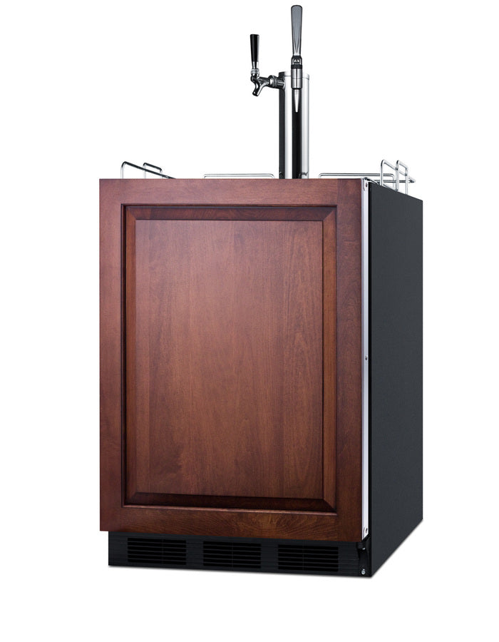 ADA compliant built-in commercial combination cold brew/nitro coffee kegerator, ADA (Model SBC58BLBIADAIFCMTWIN)