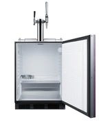 ADA compliant built-in commercial combination cold brew/nitro coffee kegerator, ADA (Model SBC58BLBIADAIFCMTWIN)