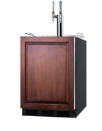 ADA compliant built-in commercial nitro coffee kegerator, ADA (Model SBC58BLBIADAIFNCFTWIN)