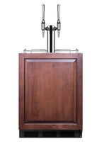ADA compliant built-in commercial nitro coffee kegerator, ADA (Model SBC58BLBIADAIFNCFTWIN)