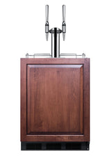 ADA compliant built-in commercial nitro coffee kegerator, ADA (Model SBC58BLBIADAIFNCFTWIN)