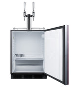 ADA compliant built-in commercial nitro coffee kegerator, ADA (Model SBC58BLBIADAIFNCFTWIN)