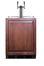 Accucold ADA compliant built-in commercial dual tap wine kegerator, ADA (Model SBC58BLBIADAIFWKDTWIN)