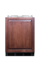 Built-in kegerator for use under ADA compliant counters; no tap kit included, ADA (Model SBC58BLBIADANKIFLHD)