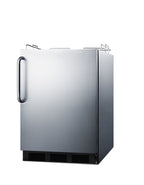 Accucold Built-in kegerator for use under ADA compliant counters; no tap kit included, ADA (Model SBC58BLBICSSADANK)