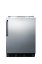 Built-in kegerator for use under ADA compliant counters; no tap kit included, ADA (Model SBC58BLBICSSADANKLHD)