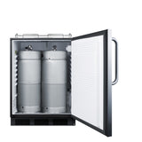 Accucold Built-in kegerator for use under ADA compliant counters; no tap kit included, ADA (Model SBC58BLBICSSADANK)