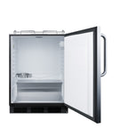 Built-in kegerator for use under ADA compliant counters; no tap kit included, ADA (Model SBC58BLBICSSADANKLHD)