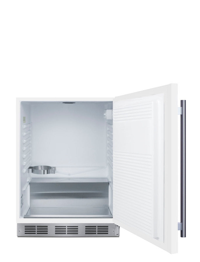 ADA compliant built-in commercial kegerator in white, no tap kit included, ADA (Model SBC58WHBIADANK)
