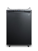 Accucold Freestanding residential beer dispenser in black, auto defrost w/digital thermostat; sold without tap kit for do-it-your (Model SBC635MNKLHD)