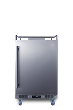 Built-in commercially approved kegerator in stainless steel, no tap kit included (Model SBC682NK)