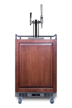 Accucold Built-in commercially approved dual tap combo cold brew and nitro coffee kegerator in stainless steel with panel-ready d (Model SBC682PNRCMTWINLHD)