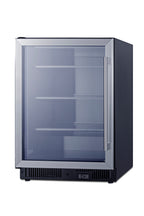 Accucold 24" Wide Frost-Free Undercounter Freezer with Glass Door – SCF475LHD