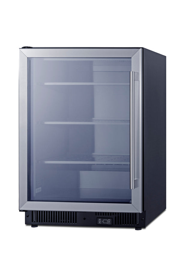 Accucold 24" Wide Frost-Free Undercounter Freezer with Glass Door – SCF475LHD