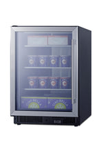 Accucold 24" Wide Frost-Free Undercounter Freezer with Glass Door – SCF475LHD