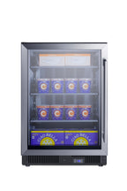 Accucold 24" Wide Frost-Free Undercounter Freezer with Glass Door – SCF475LHD