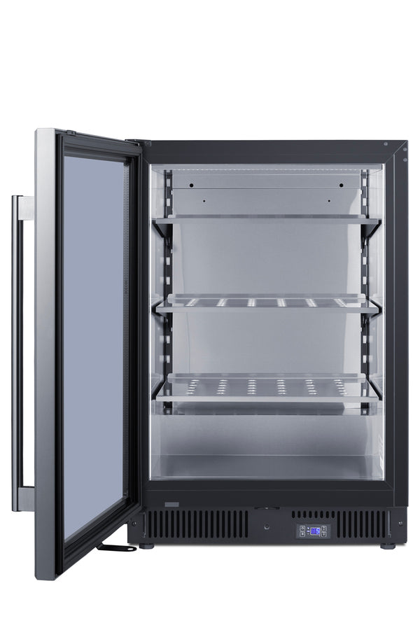 Accucold 24" Wide Frost-Free Undercounter Freezer with Glass Door – SCF475LHD