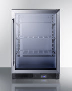 Accucold 24" Wide Frost-Free Undercounter Freezer with Glass Door – SCF475LHD