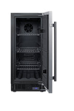 15" Wide Frost-free Freezer for Built-in or Freestanding Use, with Reversible Stainless Steel Door and Lock (Model SCFF1